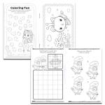 24 Mini Disney Coloring Books for Kids