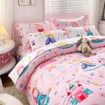 Kids Pink Princess Bed in a Bag Set