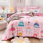Kids Pink Princess Bed in a Bag Set
