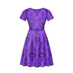 Disney Halloween Spooky Print A-Line Dress 2XL