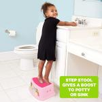 Disney Princess Step Stool for Kids - Lightweight and Non-Slip