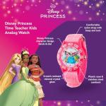 Disney Princess Kids' Analog Quartz Strap Watch