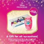 Disney Princess Kids' Analog Quartz Strap Watch