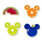 Disney Mickey Mouse Fruit Enamel Pin Set
