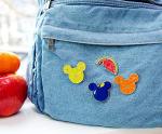 Disney Mickey Mouse Fruit Enamel Pin Set