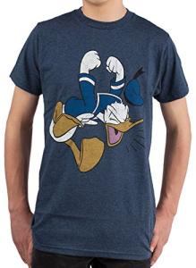 Disney Men's Navy Donald Duck Tantrum T-Shirt