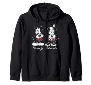 Mickey and Friends Always Forever Zip Hoodie
