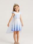 Disney Princess Dress for Girls with Cape 3-4T