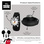 Disney Mickey Mouse Kids' Nylon Strap Watch