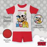 Mickey Mouse 6-Piece Pajama Set for Boys, 4T