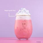 Disney Princess Stemless Glass Set – 4 Pack