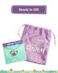 Disney Stitch Necklace with Pave Stones for Her