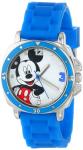 Disney Kids' Blue Rubber Band Watch MK1266