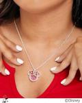 Minnie Mouse October Birthstone Shaker Pendant Necklace