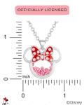 Minnie Mouse October Birthstone Shaker Pendant Necklace