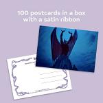 Disney Villains Collectible Postcard Box - 100 Cards