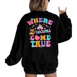 Magic Kingdom Castle Graphic Sweatshirt for Women