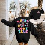Magic Kingdom Castle Graphic Sweatshirt for Women