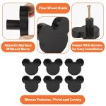 Disney Wooden Mouse Knobs for Kids’ Dressers