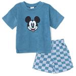 Disney Mickey Mouse Boys Terry Cloth Outfit Set