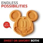 Disney Mickey Mouse 7" Waffle Maker with Nonstick Coating