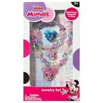 Disney Minnie Girls Jewelry Set - 3 Piece Play Set