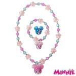 Disney Minnie Girls Jewelry Set - 3 Piece Play Set