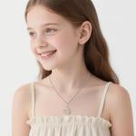 Disney Bow Mouse Necklace with Sparkly Cubic Zirconia