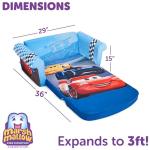 Disney Cars 2-in-1 Flip Open Foam Sofa