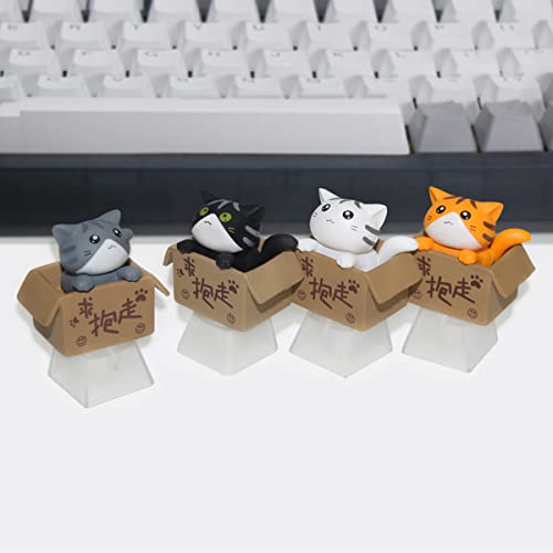 ZMX ESC Cute Cat Keycaps for Mechanical Keyboards