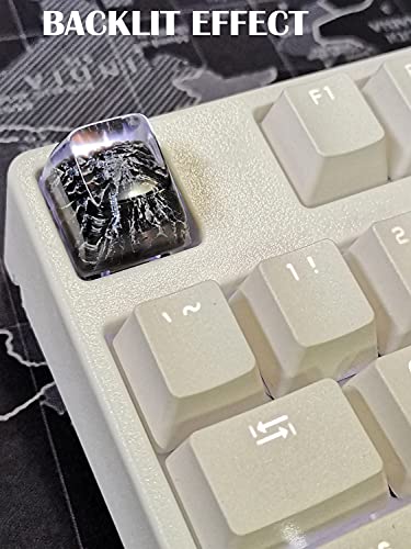 Mt. Fuji Resin Artisan Keycap for Mechanical Keyboards