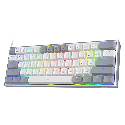 Redragon K617 60% RGB Gaming Keyboard - 61 Keys
