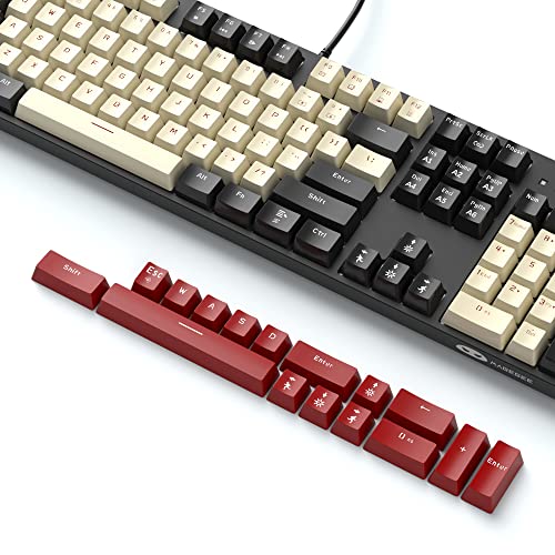 MageGee MK-Armor Gaming Keyboard - LED Backlit, Red Switches