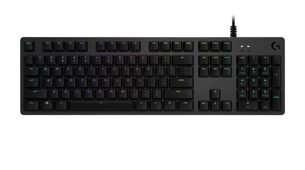 Logitech G512 RGB Mechanical Gaming Keyboard - Tactile