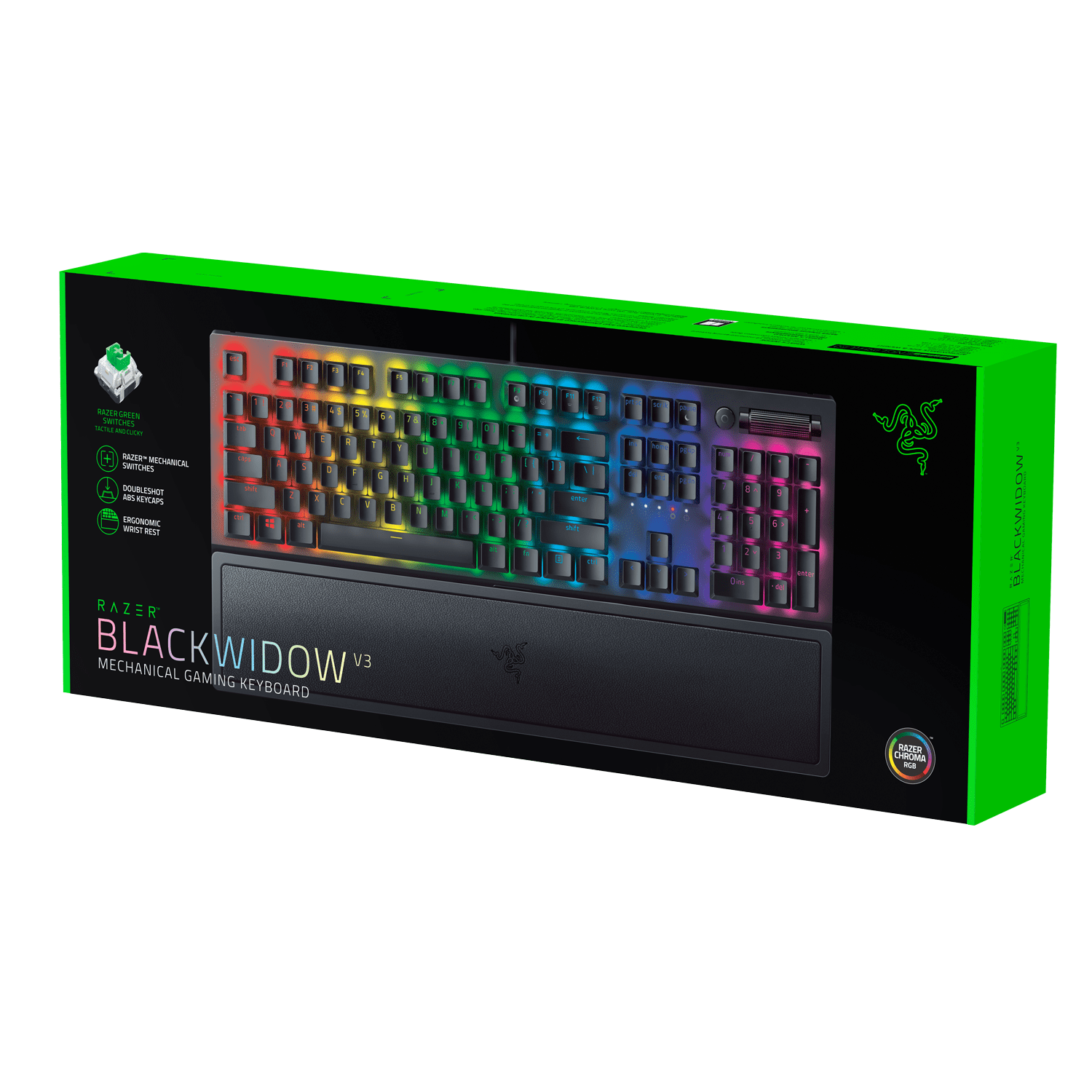Razer BlackWidow V3 Mechanical Gaming Keyboard - Chroma