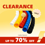 סל תקשורת גמיש 2 מטר, מגן כבלים