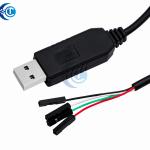 1PCS USB to COM Module Cable: USB to RS232 TTL UART Auto Converter with PL2303HX