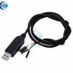 1PCS USB to COM Module Cable: USB to RS232 TTL UART Auto Converter with PL2303HX