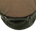 1PC Black 4x4 Inch U-Part HD Lace Wig Cap with Adjustable Strap for DIY Wig Making Hairnet Weaving Cap