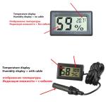 Thermometer Hygrometer Reptile Pet Incubation Breeding Turtle Gecko Hermit Crab Electronic Thermometer High Precision Parrot