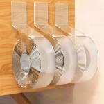 1/3/5M Double Sided Tape Transparent Acrylic Reusable Waterproof Adhesive Tracsless Tape Gadget Doble Cara Nano Tapes