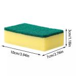 20/30PCS Dishwashing Sponge Kitchen Nano Emery Magic Clean Rub Pot Rust Focal Stains Sponge Removing Kit Cleaning Brush Sponges