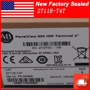 New Factory Sealed ALLEN BRADLEY 2711R-T4T PANELVIEW 800 4.3-INCH HMI TERMINAL