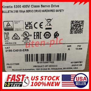 Allen-Bradley 2198-C4015-ERS New Sealed AB Kinetix 5300 + Free Shipping