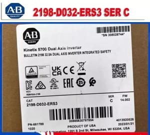 New Factory Sealed Allen Bradley 2198-D032-ERS3 /B Kinetix 5700 Dual Axis Module
