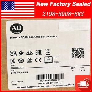 NEW Allen-Bredley 2198-H008-ERS Kinetix 5500 Servo Driver AB 2198H008ERS AB US