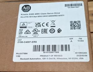 Allen Bradley 2198-C4007-ERS Kinetix 5300 Servo Drive Brand New Free Shipping