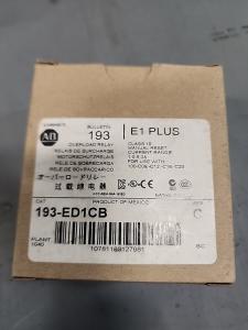 Allen-Bradley 193-ED1CB Class 10 1-5 A Overload Protection Relay w/ Manual Reset