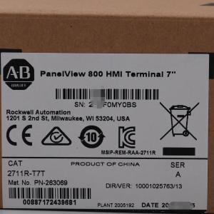 NEW Allen-Bradley 2711R-T7T PANELVIEW 800 7-INCH HMI TERMINAL PLC 2711R-T7T