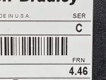 Allen Bradley 2711-K6C3 Ser C FRN 4.46 PanelView 600 HMI Keypad Bright Display